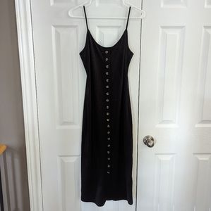 Black maxi/midi dress